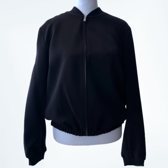 NWT Theory Bomber Jacket size L - Picture 4 of 11